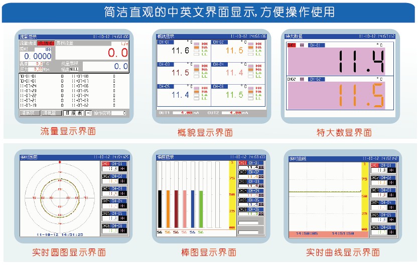 KH300A超小節能型無紙記錄儀